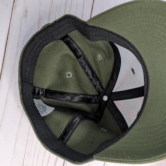 Official Uniform FLEXFFIT Cap for Webelos Cub Scout Green Plaid S/M - Picture 9 of 9